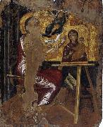 El Greco St Luke Painting the Virgin and Child before 1567 oil on canvas